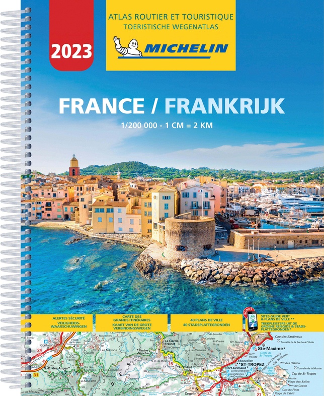Legende Volg ons leeftijd Wegenatlas Frankrijk 2023 | Michelin | 9782067256811 | Reisboekwinkel De  Zwerver