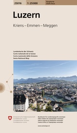 Wandelkaart 25016 Luzern - | Swisstopo