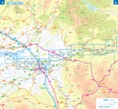 Wandelkaart Adventure Atlas Hadrian's Wall Path | A-Z Map Company