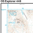Wandelkaart - Topografische kaart 448 OS Explorer Map Strath Naver & Loch Loyal | Ordnance Survey