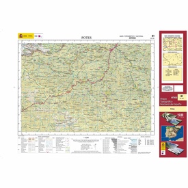 Topografische kaart 81 MT50 Potes | CNIG - Instituto Geográfico Nacional1