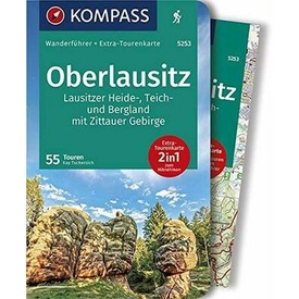 Opruiming - Wandelgids Wanderführer Oberlausitz, Lausitzer Heide-, Teich- und Bergland | Kompass
