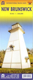 Wegenkaart - landkaart New Brunswick | ITMB