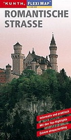 Wegenkaart - landkaart Romantische Strasse | Kunth Verlag