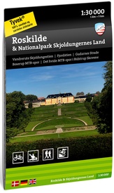 Wandelkaart Terrängkartor DK Roskilde & Nationalpark Skjoldungernes land | Calazo