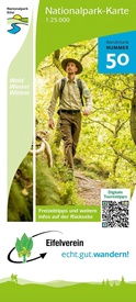 Wandelkaart 50 Nationalpark-Karte Eifel | Eifelverein