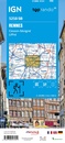 Wandelkaart 1218 SB - Serie Bleue Rennes / Cesson-Sévigné / Liffré | IGN - Institut Géographique National