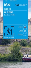 Wandelkaart 1620 SB - Serie Bleue La Flèche / Sablé-sur-Sarthe | IGN - Institut Géographique National