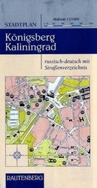 Stadsplattegrond Königsberg - Kaliningrad | Rautenberg