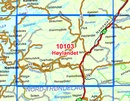 Wandelkaart - Topografische kaart 10103 Norge Serien Høylandet | Nordeca