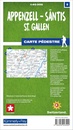 Wandelkaart 9 Appenzell / Säntis / St. Gallen | Kümmerly & Frey