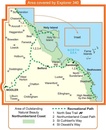 Wandelkaart - Topografische kaart 340 Explorer Holy Island, Bamburgh | Ordnance Survey