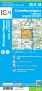 Wandelkaart - Topografische kaart 2536SB Chaudes-Aigues, Gorges de la Truyère, Faverolles | IGN - Institut Géographique National