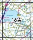 Topografische kaart - Wandelkaart 16A Echtenerbrug | Kadaster