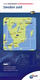 Wegenkaart - landkaart 5 Zweden Zuid | ANWB Media