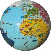 Inflatable globe  Marvels of the world | 40 cm