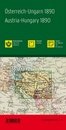 Historische Kaart Oostenrijk Hongarije monarchiekaart 1890 | Freytag & Berndt
