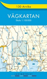 Wegenkaart - landkaart 130 Vägkartan Arvika | Lantmäteriet