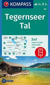Wandelkaart 08 Tegernseer Tal | Kompass