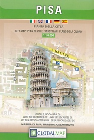 Stadsplattegrond Pisa | Global Map