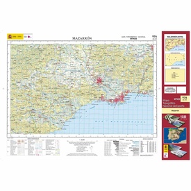 Topografische kaart 976 MT50 Mazarrón | CNIG - Instituto Geográfico Nacional1