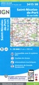 Wandelkaart - Topografische kaart 3415SB Saint-Nicolas-de-Port | IGN - Institut Géographique National