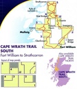 Wandelkaart Cape Wrath Trail South | Harvey Maps