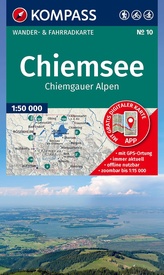 Wandelkaart 10 Chiemsee | Kompass