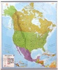 Wandkaart Noord Amerika, politiek, 100 x 120 cm | Maps International