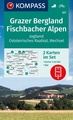 Wandelkaart 221 Grazer Bergland - Fischbacher Alpen | Kompass