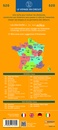 Wegenkaart - landkaart 520 Franche-Comté - Bourgogne 2027 | Michelin