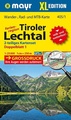Wandelkaart 405 XL Tiroler Lechtal | Mayr