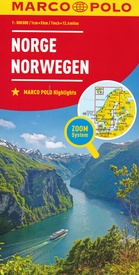 Wegenkaart - landkaart Noorwegen - Norge - Norway | Marco Polo