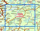 Wandelkaart - Topografische kaart 10009 Norge Serien Lysebotn | Nordeca