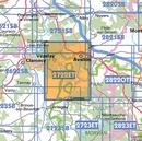 Topografische kaart - Wandelkaart 2722ET Avallon - Vézelay | IGN - Institut Géographique National