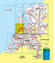 Wegenkaart - landkaart - Wegenatlas Nederland Tab Map | Falk