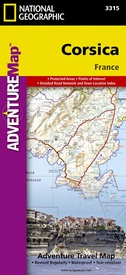 Wegenkaart - landkaart 3315 Adventure Map Corsica | National Geographic
