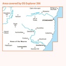 Wandelkaart - Topografische kaart 396 OS Explorer Map Stonehaven, Inverbervie & Laurencekirk | Ordnance Survey