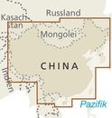 Wegenkaart - landkaart China | Reise Know-How Verlag