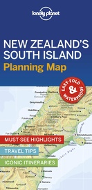 Wegenkaart - landkaart Planning Map New Zealand's South Island - Zuidereiland Nieuw Zeeland | Lonely Planet