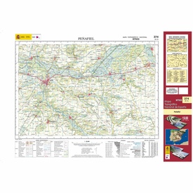 Topografische kaart 374 MT50 Peñafiel | CNIG - Instituto Geográfico Nacional1