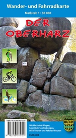 Wandelkaart Der Oberharz - Harz | Schmidt Buch Verlag