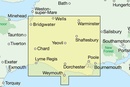Fietskaart 05 Cycle Map Dorset Downs | Walk Wheel Cycle Trust | Sustrans