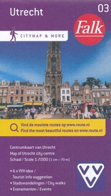 Stadsplattegrond 03 Citymap & more Utrecht | Falk