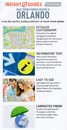 Wegenkaart - landkaart - Stadsplattegrond Fleximap Orlando - Walt Disney world resort | Insight Guides