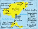 Wandelkaart 239 Ibiza - Formentera | Kompass