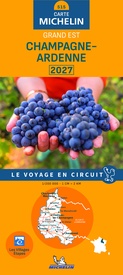 Wegenkaart - landkaart 515 Champagne-Ardenne - Grand Est 2027 | Michelin