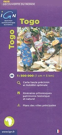 Wegenkaart - landkaart Togo | IGN - Institut Géographique National
