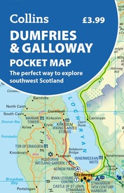 Wegenkaart - landkaart Pocket Map Dumfries & Galloway pocket map | Collins