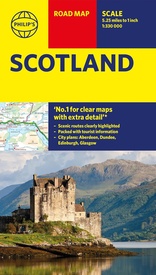 Wegenkaart - landkaart Scotland Road Map | Philip's Maps